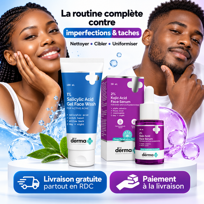 Pack The Derma Co Anti-Imperfections & Taches – Routine 2 Soins